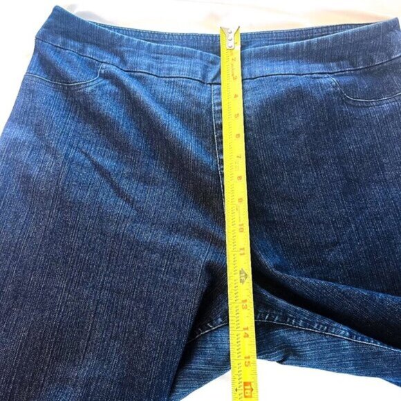 SOFT SURROUNDINGS PULL ON SKINNY CROP JEAN Large - Picture 11 of 14